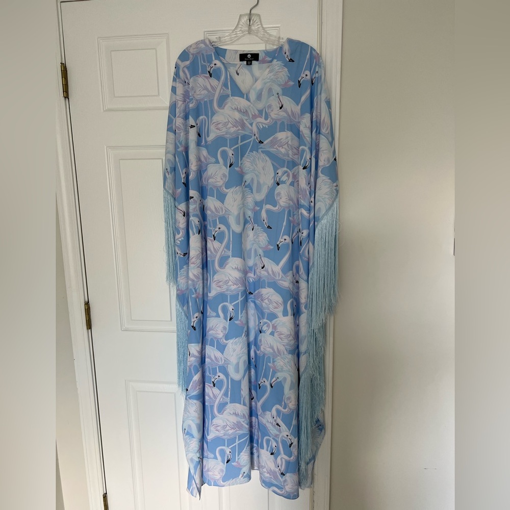 Patricia Altschul Flamingo Caftan